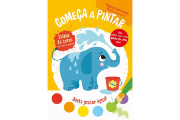 Começa a Pintar - Elefante Amarelo