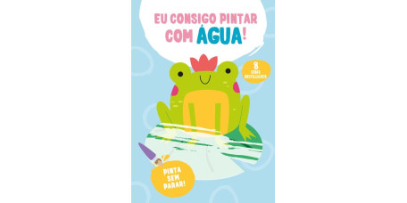 Eu Consigo Pintar com Água - Sapo Azul